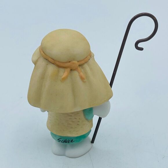 Hallmark Snoopy as Shephard & His Flock Peanuts LE Nativity Figure 3 Woodstock - Picture 4 of 11